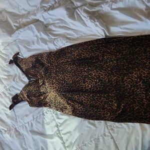 Nwot XL leopard print Gilda dress